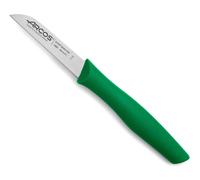 Arcos Cuchillo mondador Serie Nova – Hoja acero inoxidable 80 mm – Mango polipropileno verde