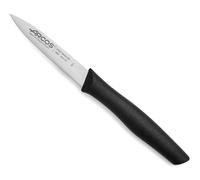 Arcos Cuchillo mondador Serie Nova – Hoja de acero inoxidable de 85 mm – Mango polipropileno negro