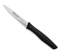 Arcos Cuchillo mondador Serie Nova – Hoja acero inoxidable 100 mm – Mango polipropileno negro