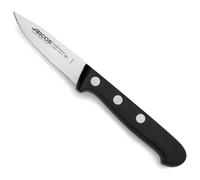Arcos Cuchillo mondador Universal 281004 – Acero Nitrum, mango polioximetileno, hoja 7,5 cm – Negro