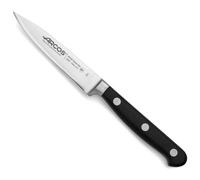 Arcos Cuchillo pelar Opera – Acero inoxidable, hoja 100 mm, mango ergonómico polioximetileno, negro