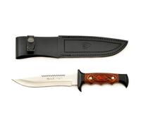 Cuchillo muela 5161 5161-m,mango zamak negro, cachas de madera prensad