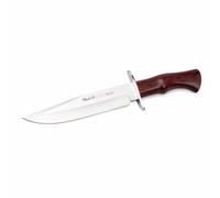 Cuchillo muela bw-18lr puño de madera prensada coral con defensa y po