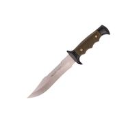 Cuchillo muela mountain 5161,cachas verdes y zamak negro, con sierra e