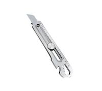 Cuchillo Multiusos de Acero Inoxidable 6 en 1, Diseño de Corte de Cola, Regla, Abridor de Botellas, Cortador de Cajas Retráctil