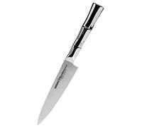 Samura Bamboo - Cuchillo profesional japonés de cocina (5,0"/125 mm) Dureza 59 HRC…