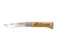 Cuchillo N°8 Animalia America Elan Opinel
