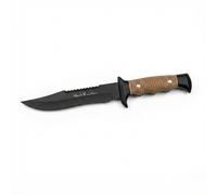 Cuchillo nitro-42, mango zamak lacado arena, cuchillo de alta calidad,