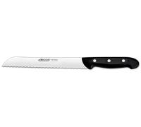 Arcos Cuchillo panero Serie Maitre Hoja Acero Inoxidable Nitrum 210 mm Color negro