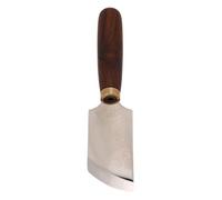 Cuchillo para Cuero de Acero Inoxidable, Herramienta de Artesanía en Cuero, Cepillador de Bordes, Instrumento para Cortar y Desbastar Cuero, DIY