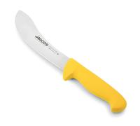 Arcos Serie 2900 - Cuchillo Despellejador - Hoja de Acero Inoxidable NITRUM de 190 mm - Mango inyectado en Polipropileno Color amarillo