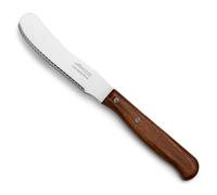 Arcos Serie Latina - Cuchillo para Mantequilla - Hoja serrada de 90 mm - Mango Madera