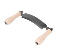 Cuchillo Para Pelar Corteza De Cuchilla De Talla De Madera De 8 Pulgadas, Cuchillo Curvo De Acero De Tungsteno Para Carpintería, Herramienta De Mano Para Descortezar Y Afeitar
