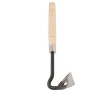 Cuchillo para Quitar con Mango de Madera y Hoja Arqueada de Acero Japonés | Diseño Portátil con Cabeza Triangular, Adecuado el Cuidado de Árboles Frutales en Patios