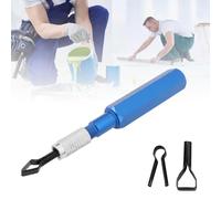 Cuchillo para rascar el suelo, herramienta de construcción de plástico, herramientas de soldadura con 3 cuchillas, mango ergonómico, cuerpo de aleación de aluminio para oficina y uso doméstico