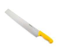 Arcos Serie 2900 - Cuchillo Salami/Queso - Hoja de Acero Inoxidable NITRUM de 410 mm - Mango inyectado en Polipropileno Color amarillo