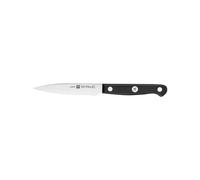 Zwilling Cuchillo Gourmet pelar y decorar, 10 cm, acero inoxidable, mango ergonómico plástico, negro -Fabricado en Alemania