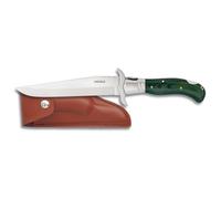 Cuchillo plegable laguiole albainox con mango mikarta verde virola alu