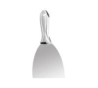 Cuchillo rascador de acero inoxidable para juntas de yeso para acabado de yeso, papel pintado, masilla, cuchillo flexible de acero inoxidable