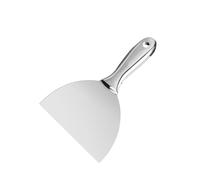 Cuchillo rascador de acero inoxidable para juntas de yeso para acabado de yeso, papel pintado, masilla, cuchillo flexible de acero inoxidable