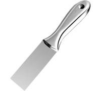 Cuchillo rascador de acero inoxidable para juntas de yeso para acabado de yeso, papel pintado, masilla, cuchillo flexible de acero inoxidable