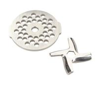 Cuchillo + rejilla HV2 Disco picador Moulinex referencia: a09b01 para Pieces Preparation culinario pequeño Electromenager Moulinex