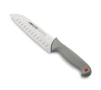 Cuchillo santoku arcos colour - prof 245400 con elveolos de acero ino