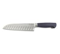 Cuchillo Santoku PALLARES SOLSONA mango blando, Acero Inoxidable forjado 17cm. REGALO PIEDRA DE AFILAR