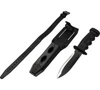 Cressi Supertotem Knife Negro,Plateado
