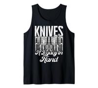 Cuchillos Un Legado en Cuchillo de Mano Camiseta sin Mangas
