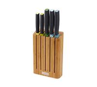 JOSEPH JOSEPH Elevate Set de 5 cuchillos con bloque de bambú
