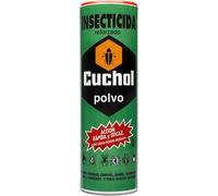 Cuchol en Polvo Insecticida 100 g - Eliminación de Hormigas, Cucarachas, Pulgas y Garrapatas - Acción por Contacto e Ingestión - Efecto Residual Prolongado - Uso en Interiores