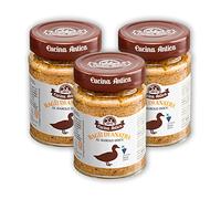 Cucina Antica - Ragú de Pato con Barolo DOCG - 3 Botes de 190 g