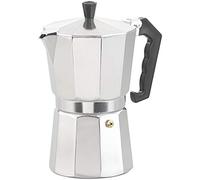 Cucina di Modena Cafetera espresso inducción: Cafetera espresso para 9 tazas, 400 ml, para todo tipo de estufas (Cafetera inducción, Cafetera espresso apto para inducción, Placa de inducción)