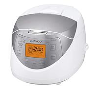 CUCKOO Basic Rice Cooker-White & Gray/10 cup CR-1095, Blanco