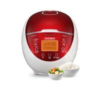 CUCKOO CR-0655F Micom - Arrocera y calentador, 6 tazas, pantalla LCD, 11 opciones de menú, turbo, mezclado y marrón/GABA, gachas, multicocina al vapor, My Mode, 16 métodos de cocción diferentes,