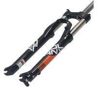 CUCKQUIC Horquilla de suspensión mecánica de aleación de Aluminio para Bicicleta de montaña, 26, 27,5 y 29 Pulgadas, con Resorte y amortiguación para Accesorios de Bicicleta. B,29in