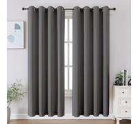 CUCRAF Cortinas Opacas de 72 Pulgadas de Largo, con Aislamiento térmico, Cortinas de oscurecimiento de habitación para Dormitorio, Cortinas de Bloqueo de luz para Cocina, Sala de Estar, Juego de 2