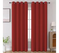 CUCRAF Cortinas Opacas de 95 Pulgadas de Largo, con Aislamiento térmico, Cortinas de oscurecimiento de habitación para Dormitorio, Cortinas de Bloqueo de luz para Cocina, Sala de Estar, Juego de 2