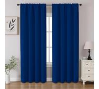 CUCRAF Juego de 2 Paneles de Cortinas Opacas de 84 Pulgadas de Largo, con Bolsillo para cortinero, Cortinas de oscurecimiento para Dormitorio, Sala de Estar, Cortina térmica con Bloqueo de luz (52