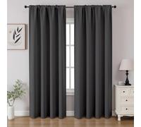 CUCRAF Juego de 2 Paneles de Cortinas Opacas de 84 Pulgadas de Largo, con Bolsillo para cortinero, Cortinas de oscurecimiento para Dormitorio, Sala de Estar, Cortina térmica con Bloqueo de luz (52