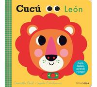 Cucú. León: ¡Gira, desliza, aprende y juega! (Libros con mecanismos)