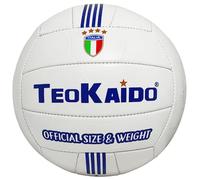 CUCUBA Balón de voleibol de playa y voleibol profesional, resistente al agua, modelo con escudo tricolor Italia (blanco, rojo y verde) para entrenamiento o partido, diámetro 21 cm