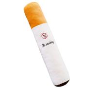 CUCUFA Almohada de Cigarrillo, Almohada cilíndrica de 20 Pulgadas, algodón Peluche Peluche, Almohadas Creativas y únicas, Almohadas para el hogar, Hotel, Fiesta,