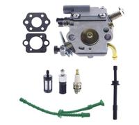 CUCUFA Carburetor 590460102 C1Q-S126B CARBURADOR Compatible con STIHL MS200 MS200T 020T MS 200 MS 200T Motores de Motosierra con 1129 350 3600 NE 1129 120 1602 Kit de Filtro de Aire
