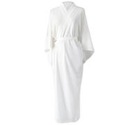 CUCUFA Kimonos japoneses para mujeres, túnica blanca japonesa, túnica kimono de una sola talla, vestido de ropa de dormir japonés, bata de vestimenta para mujeres