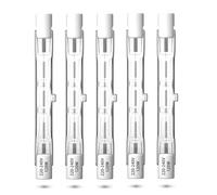 CucuGo 120W R7s Bombilla Lineal Halógena 78mm Regulable Blanco Cálido 2800K, J78 Tipo T3 Bombilla de Doble Extremo 1885lm 230V para Luz de Inundación, Lámpara de Techo, Luces de Paisaje (Paquete de 2)