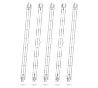 CucuGo Bombilla Halógena R7s 189mm 16000lm, Delgada 1000W J189 Tipo J Proyector Lineal de Doble Extremo Regulable Blanco Cálido 3000K, para Luces de Techo, Lámparas de Pie, Iluminación de Paisaje