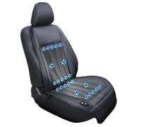 CUCUKAKA Cojín Ventilado para Coche con 24 Ventiladores, 3 Niveles De Viento Ajustables Funda De Asiento De Coche Refrigerante, para La Mayoría De Coches,Black-24V