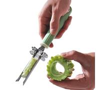 Cucumber Corer, Jalapeno Seed Tool, Manual Veggie Pit Remover, Ergonómico Grip Handle, Rapid Seed Extraction Cooking Accessory, Culinary Prep Essentials, Portable Large Size For Holiday Buffet Dinners